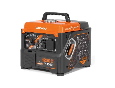 AGREGAT PRĄDOTWÓRCZY INWERTOROWY DAEWOO GDA 1400i 1.0kW