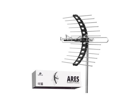 Antena siatkowa DVB-T2 Spacetronik Ares UHF+VHF LTE 5G