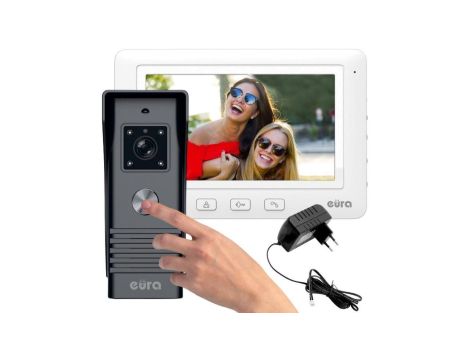 Wideodomofon EURA VDP-45A3 ALPHA WHITE
