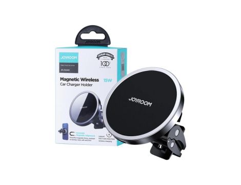 Uchwyt samochodowy magnetyczny ładowarka indukcyjna Joyroom JR-ZS240 Qi 15W MagSafe Apple Iphone