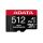 Adata Karta microSD High Endurance 512GB UHS1 U3 V30 A2 100/85MB/s + Adapter