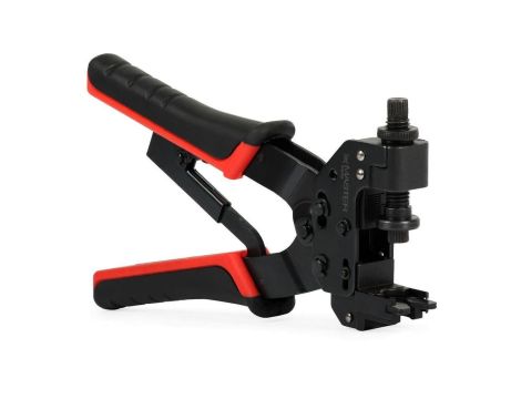 Zaciskacz/zaciskarka MASTER (E80078) do złączy prostych oraz kątowych BNC, F, IEC, RCA