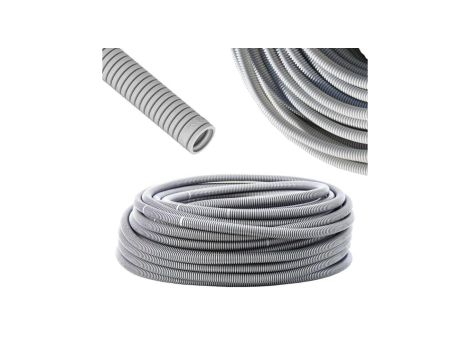 PESZEL Rura karbowana do kabli RKGL 32/25 mm Krążek 25m 320N AKS-Zielonka