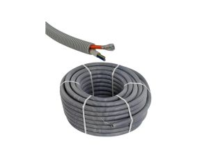 Rura karbowana PESZEL z PILOTEM do Kabli RKGL 50/42 mm 320N Szary 25m AKS