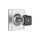 Zawias PSG 61.019 z szyldem 100x100x4mm - gwint M20 (regulowany)