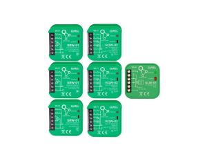 SUPLA Zestaw startowy Supla Wi-Fi SRW-01 (3 SZT.) + ROW-02 (3 SZT.) + SLW-01 (1 SZT.) TYP: ZSW-02 SPL10000024