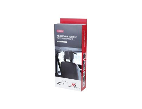 Uniwersalny samochodowy wieszak na ubrania Maclean MC-870 - montowany do zagłówka