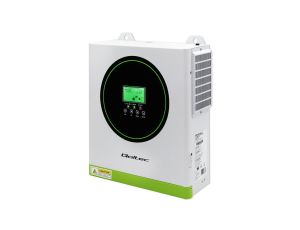 Qoltec Hybrydowy inwerter solarny Off-Grid 3500kW 100A 24V MPPT Sinus opcja Wi-Fi Power Factor 1.0