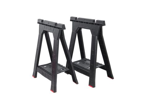 Stojak warsztatowy koziołek budowalny 175kg 79x58cm 2 sztuki QBRICK SYSTEM