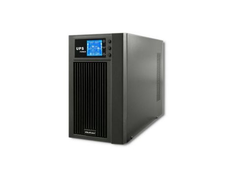 Qoltec Zasilacz awaryjny UPS On-line Pure Sine Wave 3kVA 2.4kW LCD USB