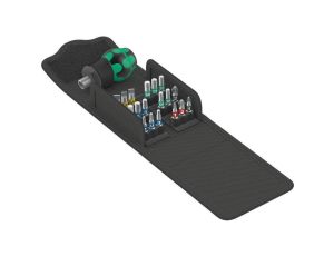 Zestaw bitów 18 sztuk z wkrętakiem krótkim Stubby Wera Kraftform Kompakt + etui