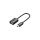 Adapter Ugreen US249 10383 mini USB-B (męski) / USB-A (żeński) OTG 10cm - szary