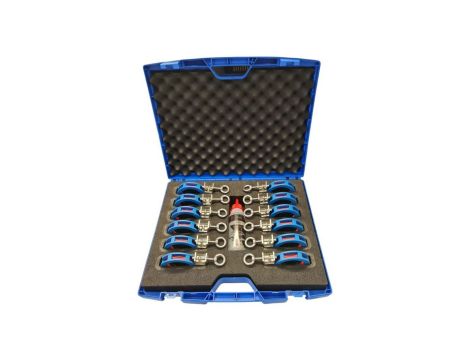 Zestaw walizkowy 12 rolek do koryt kablowych / ROLKI DO WCIĄGANIA KABLI / ROLKA DO KABLI \ ENERGOTYTAN W401