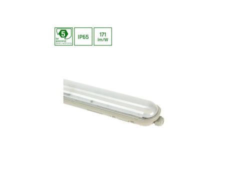 Oprawa LIMEA GIGANT HERMETYK 1500mm 52W NW 230V 120ST IP65 IK10 1490x72x70mm SZARY, SLI028026NW_PW