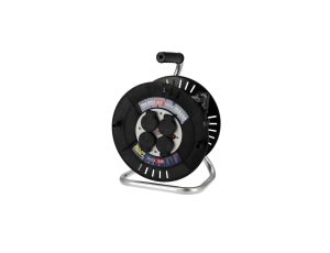 Przedłużacz bębnowy 4-gniazdowy ,IP44, czarny, 3X2,5mm 30m 310.130.302 HOROZ