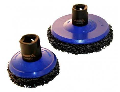 ASTA ZESTAW SZCZOTEK OBROTOWYCH 1/2" DO CZYSZCZENIA 65mm,105mm