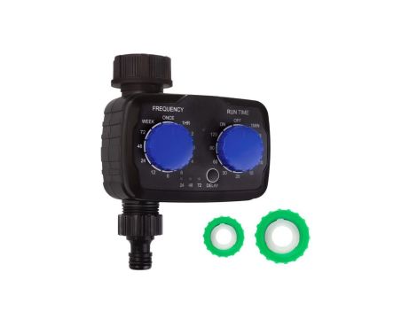 Elektroniczny sterownik nawadniania GreenBlue, programator, zasilanie 2x 1,5V AA, GB391