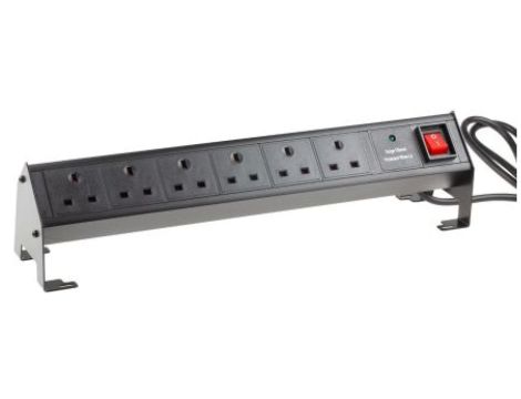 Listwa zasilająca 6-gniazd 3m Typ G - brytyjski 6A 8399800