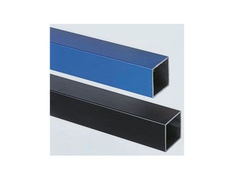 Rura metalowa, profil: Kwadrat, dł.: 3m, wys.: 25mm, szer.: 25mm