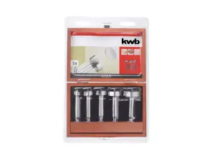 EINHELL ZESTAW WIERTEŁ 5szt. 15-35mm