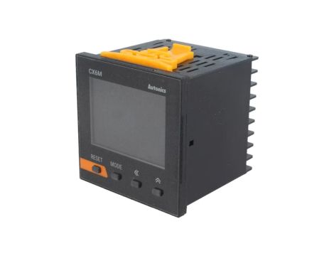 CX6M-1P4 Licznik elektroniczny z wyświetlaczem LCD, czas/impulsy, OUT:SPDT, IN:NPN,PNP