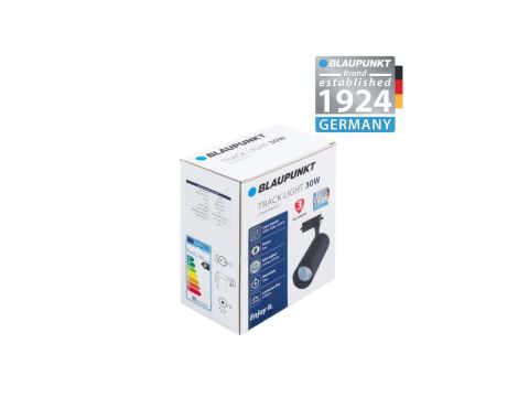 Blaupunkt Reflektor LED 3-fazowy Vision 30W czarny z przełącznikiem barwy światła, BLAUPUNKT-RS3-30CCT