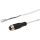 Kabel połączeniowy, 10m, M12 żeński (gniazdo) 3pin prosty, Końcówka wolna, 3x0,34mm, VKA0H025