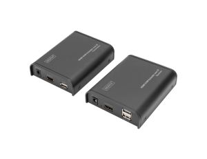 DS-55202 Urządzenie przełącznik KVM czarny Kat 5,5e,6