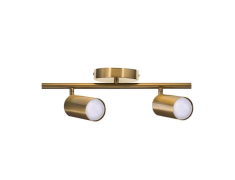 Listwa reflektorowa podwójna złota sufitowa ścienna Activejet SPECTRA kinkiet GU10 do salonu