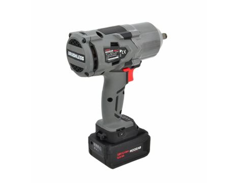 HOOZAR KLUCZ UDAROWY 1/2" 18V 2x5.0Ah 1000Nm IW30BL-T2 - 3