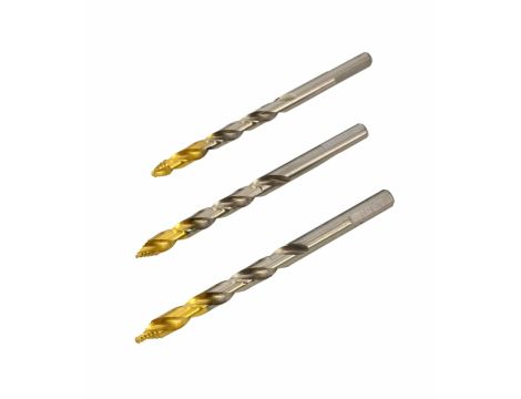 AWTOOLS WIERTŁO DO METALU M2 HSS-TiN KPL.19szt.  /1.5-10mm / BLACK LINE - 3