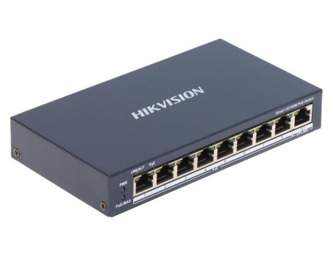 Switch PoE DS-3E1309P-EI 8-portowy Hikvision