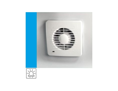 Wentylator domowy Aero DS100L kontrolka LED, fi 100 mm, kolor biały