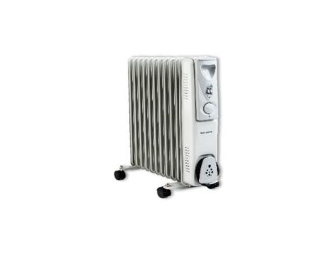 Grzejnik Olejowy Biały Ravanson regulacja mocy grzania 1000/1500/2500W OH-11