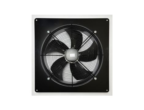 Wentylator ścienny przemysłowy kwadratowy YWF-4E-500B-137/35-B wyciągowy, fi 500 mm, 7 077 m3/h