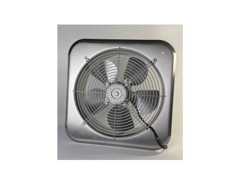 Wentylator ścienny przemysłowy kwadratowy C300 wyciągowy, fi 300 mm, 1240 m3/h
