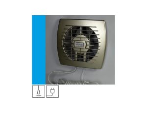 Wentylator domowy Eol 120GF przewód z wtyczką, fi 120 mm, kolor złoty