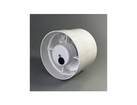 Wentylator domowy ALPINO 100 S (LS) kanałowy, fi 100 mm, kolor biały