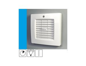 Wentylator domowy Atol 100AFT timer, automatyczna żaluzja, fotokomórka z opóźnieniem czasowym, fi 100 mm, kolor biały