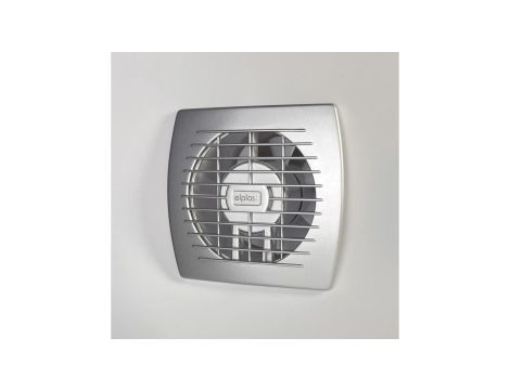 Wentylator domowy Eol 120HTSF czujnik wilgotności z opóźnieniem czasowym, fi 120 mm, kolor srebrny