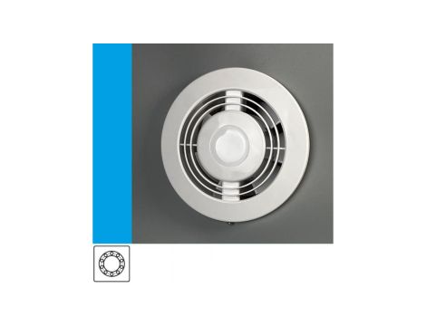 Wentylator domowy Komfort 100B STANDARD, łożysko kulkowe, fi 100 mm, kolor biały