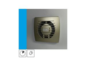 Wentylator domowy Eol 100HTGF czujnik wilgotności z opóźnieniem czasowym, fi 100 mm, kolor złoty