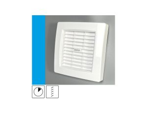 Wentylator domowy Atol 120AT automatyczna żaluzja, wyłącznik czasowy, fi 120 mm, kolor biały