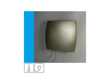 Wentylator domowy Bathroom fanEol F15GF przewód z wtyczką, fi 150 mm, kolor złoty