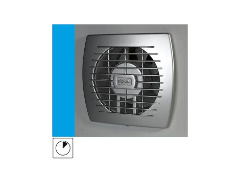 Wentylator domowy Eol 120TSF wyłącznik czasowy, fi 120 mm, kolor srebrny