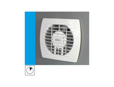 Wentylator domowy Eol 120T wyłącznik czasowy, fi 120 mm, kolor biały