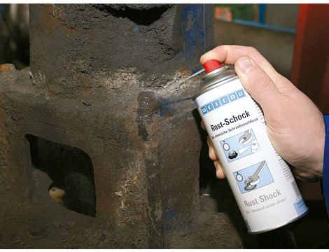 WEICON Rust Shock Spray 400 ml do skorodowanych, zatartych i zapieczonych gwintów * - 3