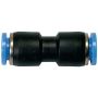 Złączka pneumatyczna wtykowa prosta przelotowa do węża fi 15 mm, tworzywo sztuczne - 2