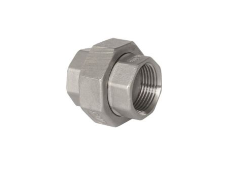 Śrubunek nierdzewny WW G 1/2 GW, uszczelnienie stożkowe, stal 316