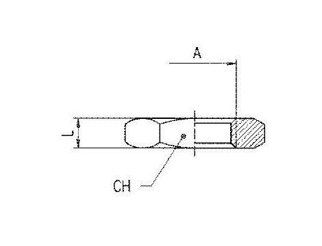 Nakrętka gwintowana G 1/2 GW gwint wewnętrzny, mosiądz niklowany - 2